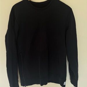 Reigning Champ Men's Black Crewneck Sweatshirt
